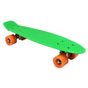 Image of Charles Bentley 22" Retro Cruiser Plastic Skateboard Green