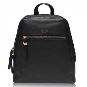 Image of Radley Doddington Medium Zip Around Backpack - BLACK