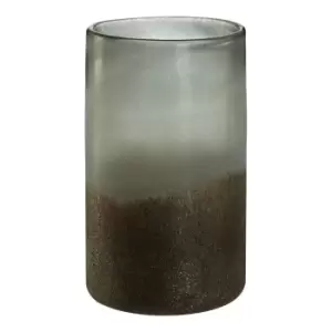 Image of Chiara Metallic Vase Large Grey