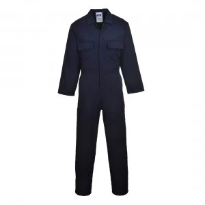 Image of Portwest S999 Euro Work Boilersuit Navy Blue Extra Large 31"