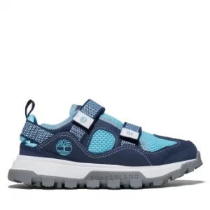 Image of Timberland Treeline Fisherman Sandal For Youth In Blue Blue Kids, Size 1