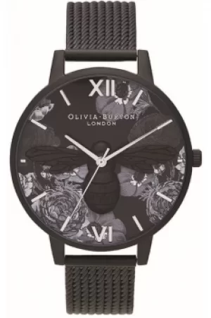 Image of Olivia Burton 3D Bee Floral Watch OB16SHB07