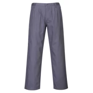 Image of Biz Flame Pro Mens Flame Resistant Trousers Grey Small 32"
