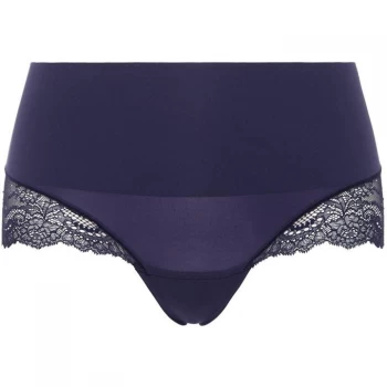 Image of Spanx Undie-Tectable Lace Hi Hipster - Navy