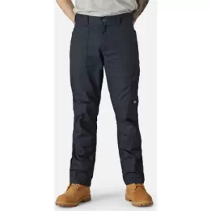 Image of Dickies Action Flex Trousers Navy Blue 30" 32"