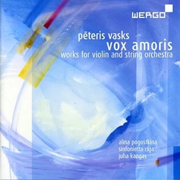 Image of Alina Pogostkina - Peteris Vasks: Vox Amoris CD