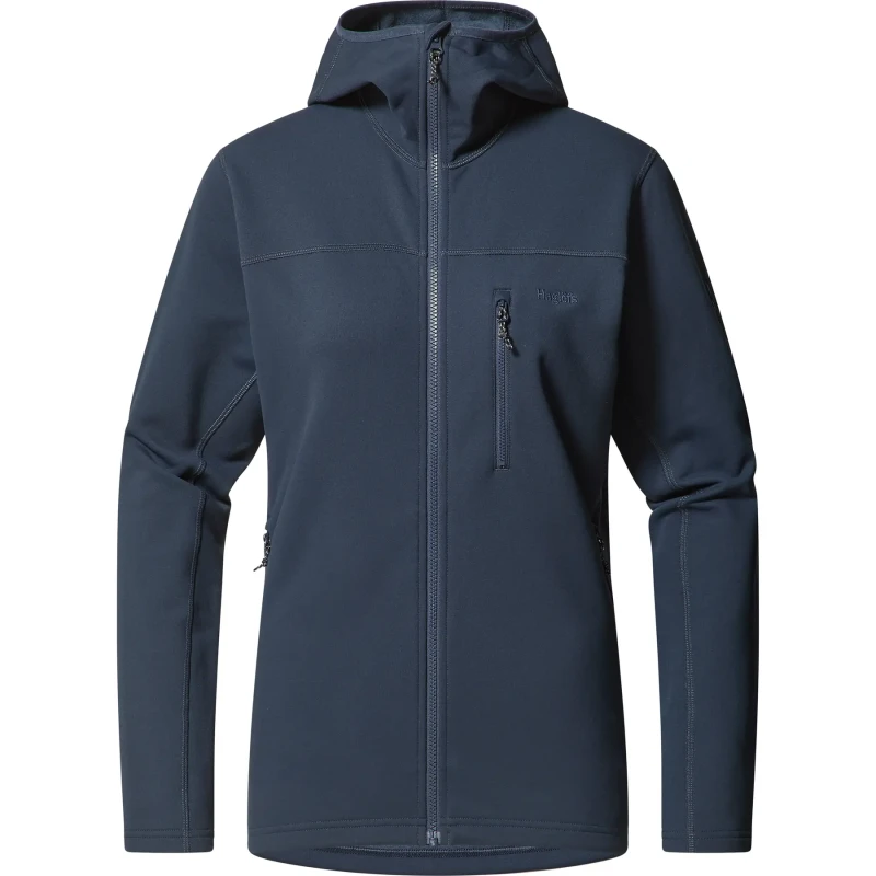 Image of Womens hiking jacket Haglofs Rosson Bleu Female M