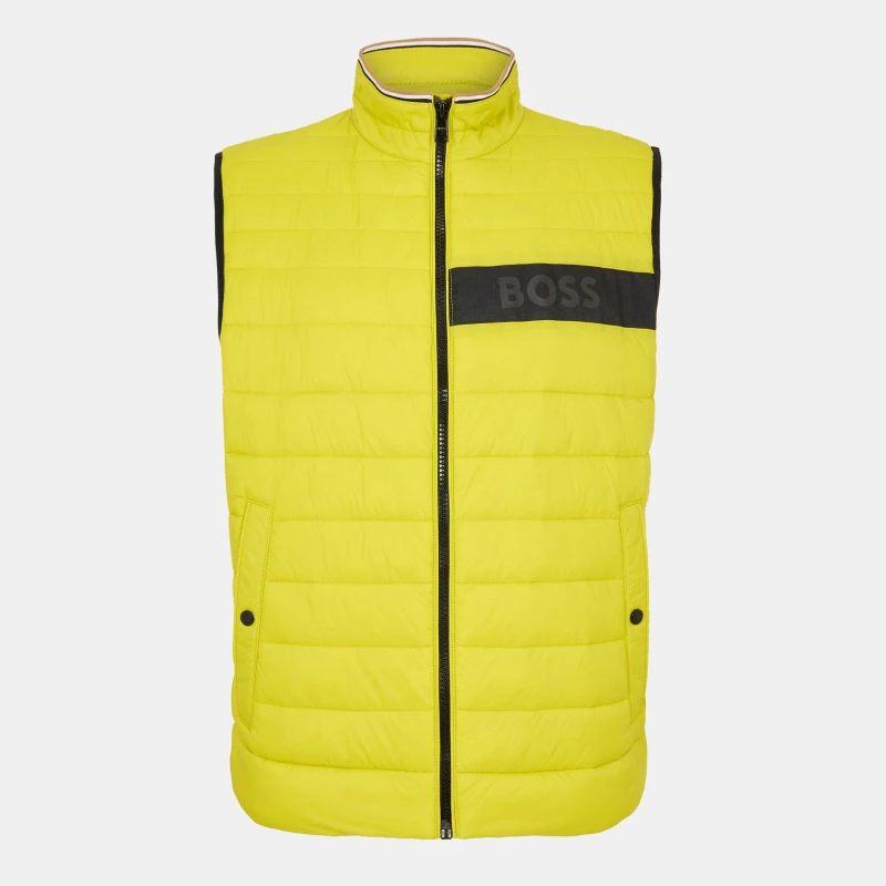 Image of Boss Mens Darolan Sleeveless Gilet Bright Green male 36 (46)