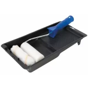Image of Silverline - Mini Roller & Tray Set - 100mm