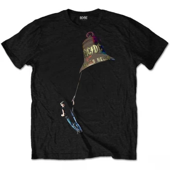 Image of AC/DC - Bell Swing Unisex X-Large T-Shirt - Black