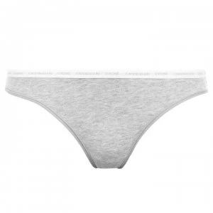Image of Calvin Klein 2 Pack CK One Bikini Briefs - Grey Heather8HT