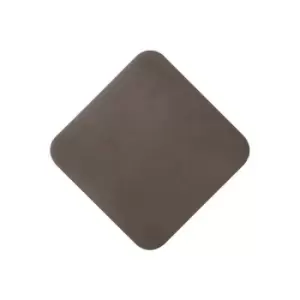 Image of Magnetic Base Wall Lamp, 12W LED 3000K 498lm, 15cm Diamond, Coffee - Luminosa Lighting