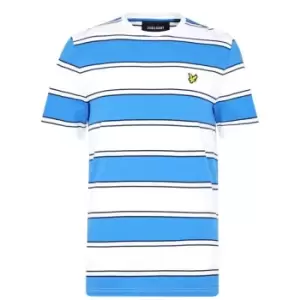 Image of Lyle and Scott Stripe T-Shirt Mens - Multi