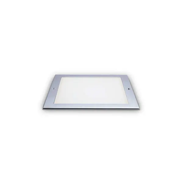 Image of Taurus Integrated LED Outdoor Recessed Ground Light Wide Square Steel 620Lm 3000K IP67