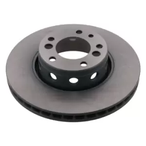 Image of Single of Brake Discs 44069 by Febi Bilstein Front Axle