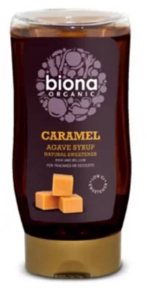 Image of Biona Organic Squeezy Caramel Agave Syrup 350g
