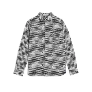 Image of Ted Baker Hundon Geo Shirt - Black