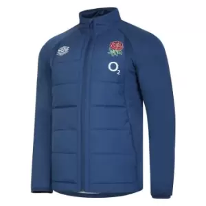 Image of Umbro England Thermal Jacket Mens - Blue