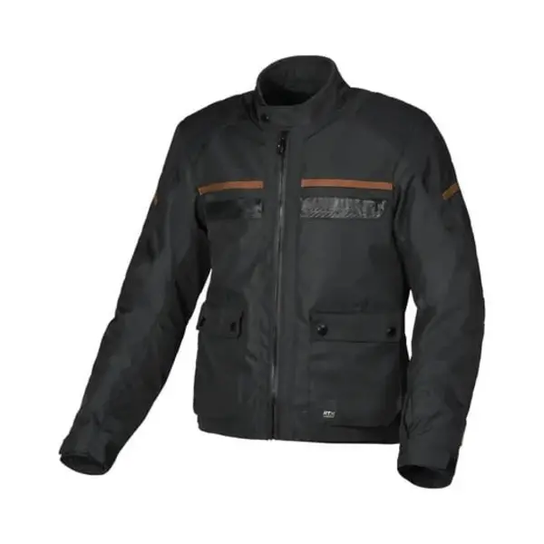 Image of Macna Oryon waterproof Motorcycle Textile Jacket, black, Size XL