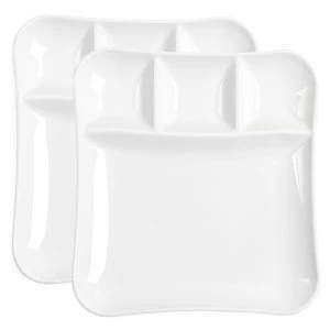Image of Villeroy and Boch Villeroy and Boch Set of 2 Serving Dishes - White
