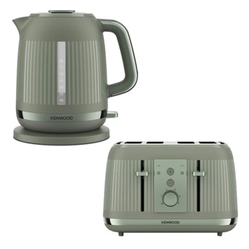 Image of Kenwood Kenwood - Dusk 1.7L Kettle & 4 Slice Toaster Set, Green KWPK7
