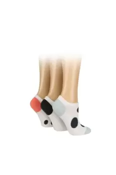 Image of 3 Pair Pack Fashion Trainer Liner Socks