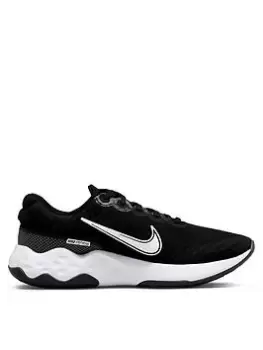 Image of Nike Renew Ride, Black/White, Size 8, Women