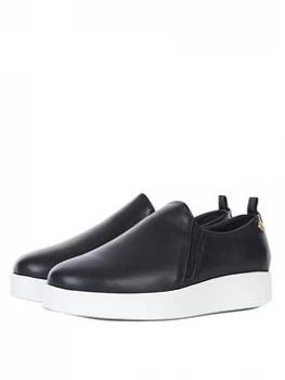 Image of Barbour International Stella Slip On Pumps - Black