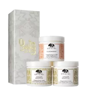 Image of Origins Pamper Perfect Hydrating Body Cream Trio
