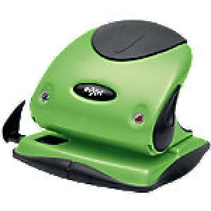 Image of Rexel 2 Hole Punch Choices P225 Green, Black 25 Sheets
