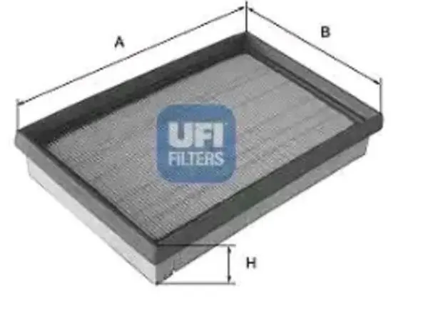 Image of UFI 30.625.00 Air filter 35 186 220 Filter Insert TOYOTA: Auris Hatchback, RAV4 IV Off-Road, Auris Estate, LEXUS: CT, NX