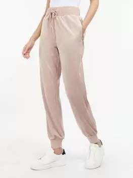 Image of Barbour International Highroads Velour Jogger - Pink