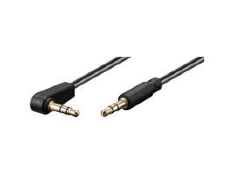 Image of Microconnect AUDLL1A audio cable 1m 3.5mm Black