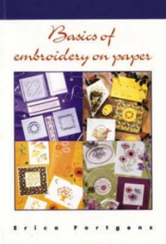Image of Basics of Embroidery on Paper by Erica Fortgens Paperback