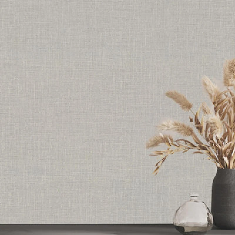Image of Boutique Boutique Loom Texture Taupe Wallpaper in Light Grey Size: 10000mm_x_520mm Light Grey 10000mm_x_520mm Unisex 5011583703085