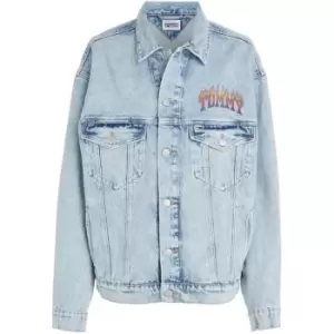 Image of Tommy Jeans Aiden Ovsz Jacket DG7017 - Blue