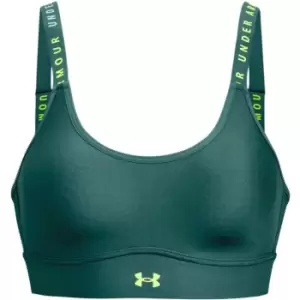 Image of Under Armour Armour Infinity Mid Sports Bra Ladies - Green