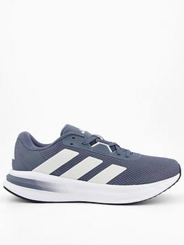 Image of adidas Galaxy 7 Running Shoes Mens Onix/Grey/Wte male 7 (40.7)