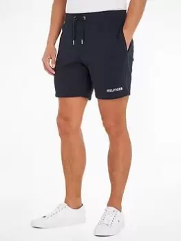 Image of Tommy Hilfiger Monotype Sweatshort, Blue, Size XL, Men