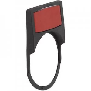 Image of Label holder W x H 30 mm x 45mm Black BACO
