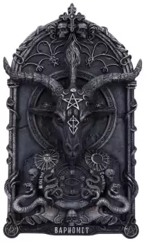 Image of Nemesis Now Baphomet's invocation Decoration Articles Black grey