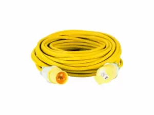 Image of Defender E85233 110V 16A 25m 2.5mm2 Extension Lead Yellow