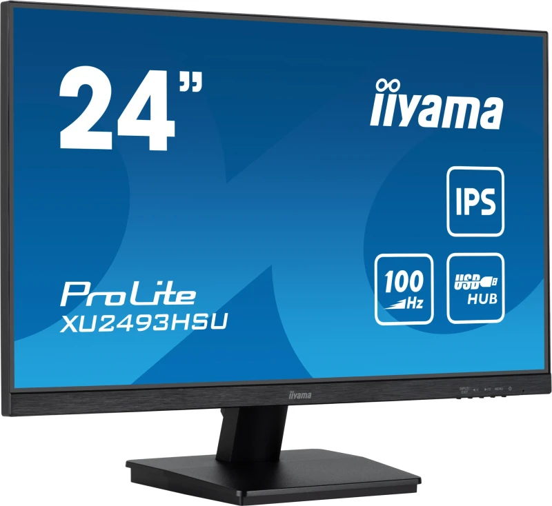 Image of iiyama iiyama ProLite XU2493HSU-B7 computer monitor 60.5cm (23.8") 1920 x 1080 pixels Full HD LED Black XU2493HSU-B7