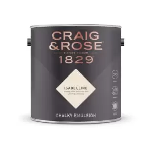 Image of Craig & Rose Chalky Emulsion Isabelline - 5L