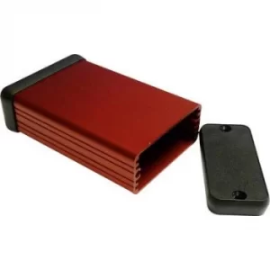 Image of Hammond Electronics 1455C802RD Universal enclosure 280 x 191 x 66 Aluminium extruded Black (anodised)