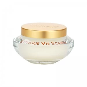Image of Guinot Longue Vie Soleil Youth Face Cream Before and After S