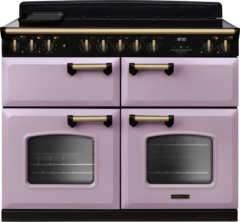 Image of Rangemaster CLDLB110EIPHTH/AB1 Classic Deluxe BC 110cm Induction Range Cooker Antique Brass Trim 18422 - HEATHER CLDLB110EIPHTH/AB1