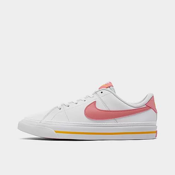 Image of Girls' Big Kids Nike Court Legacy Casual Shoes
