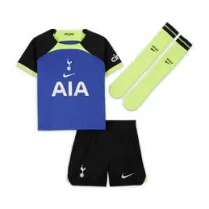 Image of Nike Tottenham Hotspur Away Minikit 2022 2023 Infants - Blue