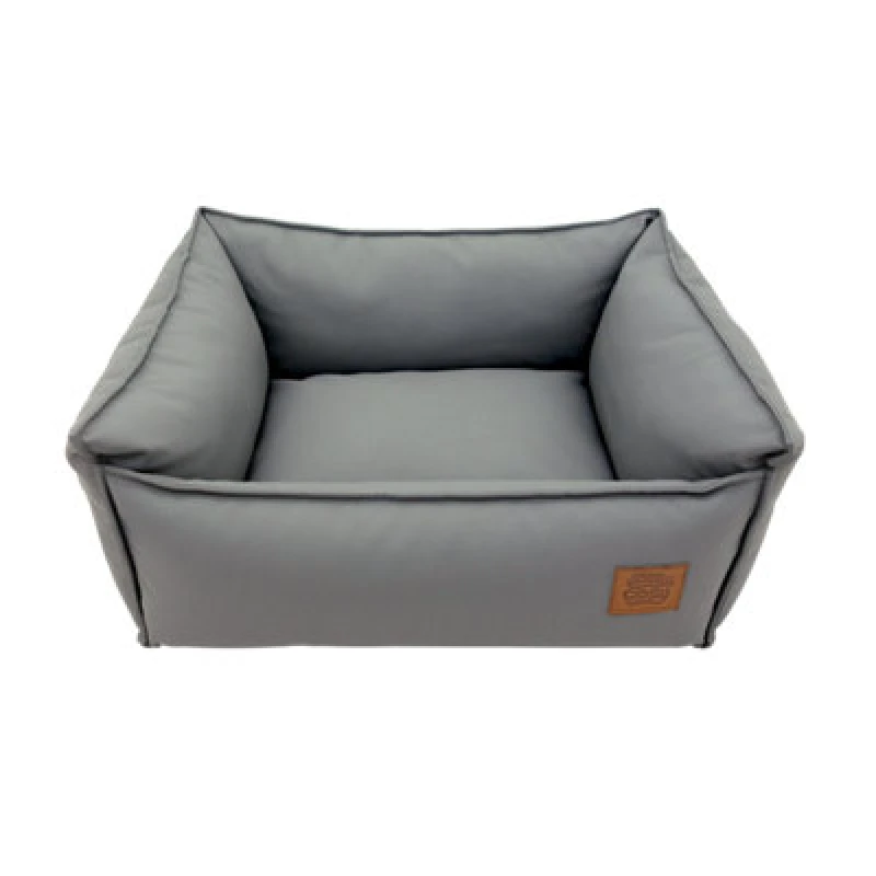 Image of Snug & Cosy Pets Snug And Cosy Monza Grey Rectangle Bed